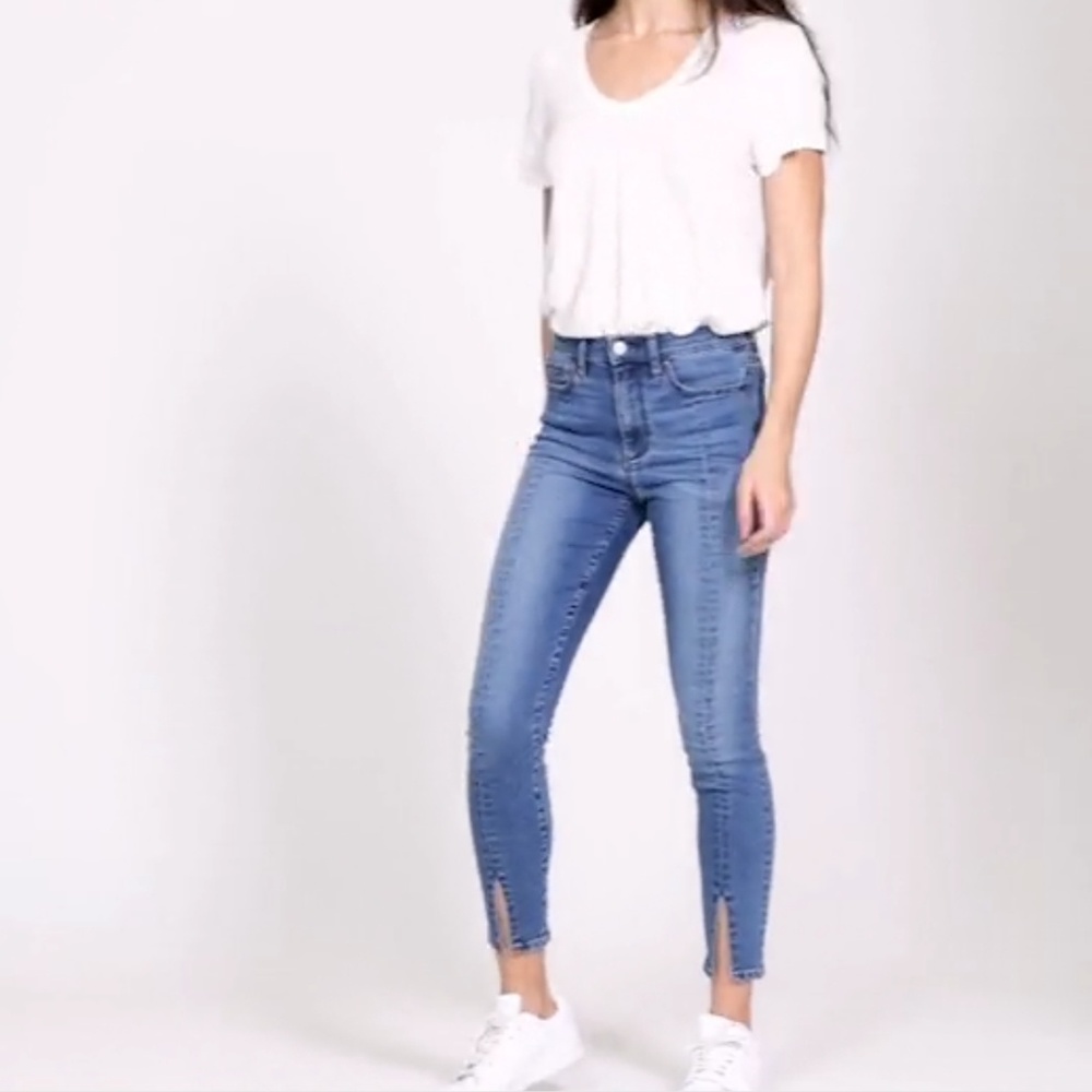 New Gap Skinny Ankle Hem Jeans